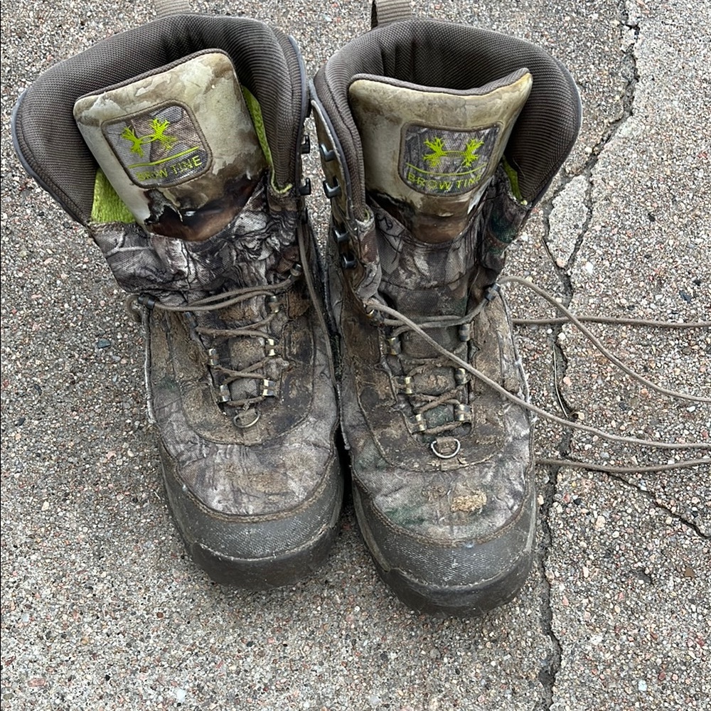 Under Armour brow tine Camouflage Outdoor Boots